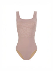 Flora Leotard Petal Pink