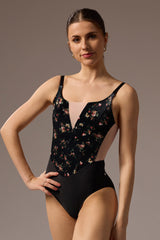 Bella Roses Nyra Bon Bon Ink Leotard