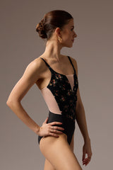 Bella Roses Nyra Bon Bon Ink Leotard