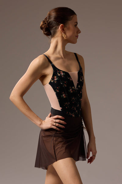 Bella Roses Nyra Bon Bon Ink Leotard