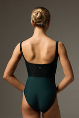 Sofia Noir Bloom Leotard