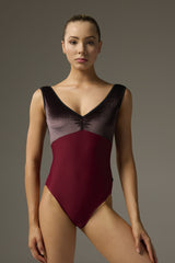Leila Persian Plum Leotard