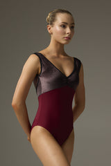 Leila Persian Plum Leotard