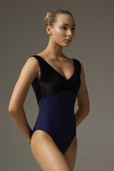 Leila Prussian Blue Leotard