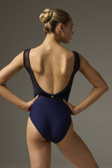 Leila Prussian Blue Leotard