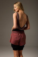 Ariel Peony Sauna Tulip Shorts