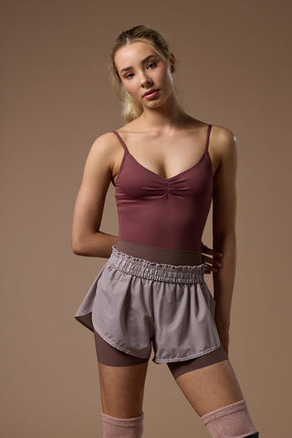 Ariel Amethyst Sauna Tulip Shorts