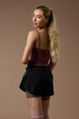 Ariel Carbon Sauna Tulip Shorts