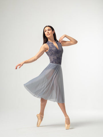 10362P Plus Size Chiffon Wrap Skirt