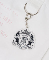 Ballet Varsity Crest Acrylic Keychain