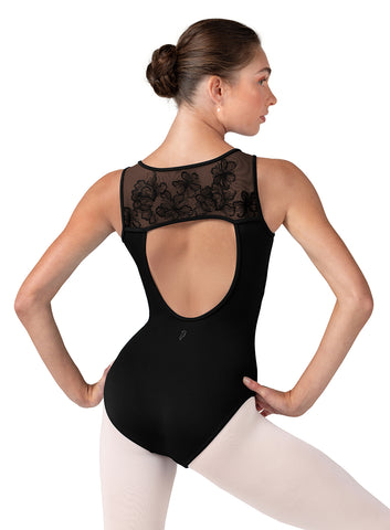 LUF685C Georgia Girls Cap Sleeve Leotard