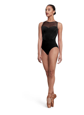 CL9282 Twist Cap Sleeve Leotard