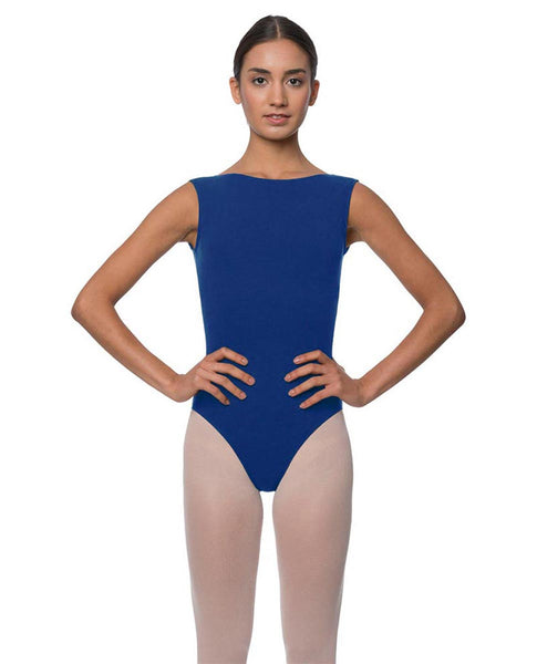LUB213 Sabina High Neck Cotton Leotard