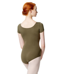 LUB281P Abigail Short Sleeve Plus Leotard