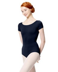 LUB281P Abigail Short Sleeve Plus Leotard