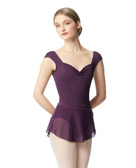 LUB295 Alisa Pull On Mesh Skirt