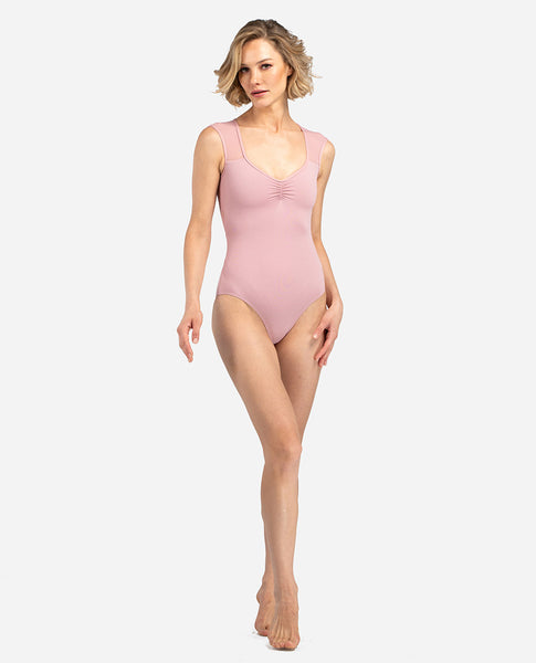 LUB880 Vera Cap Sleeve Leotard