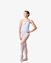 LUB899 Allison High Neck Leotard