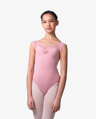 LUB903C Zoey Cap Sleeve Girls Leotard