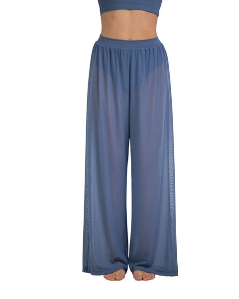 LUB952 Rosie Mesh Wide Leg Pants
