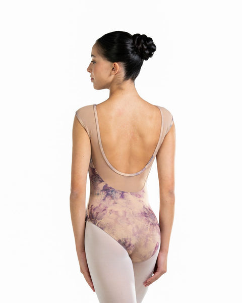 LUB962HZ Emely Cap Sleeve Haze Charm Leotard