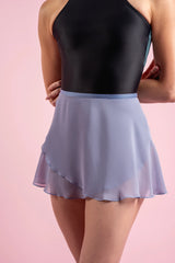 Leia Chiffon Skirt Powder Blue