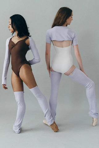 Full Legwarmer Lilac Garden