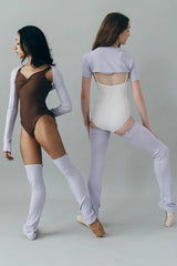 Full Legwarmer Lilac Garden