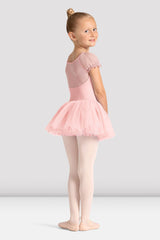 M20007C Puff Sleeve Tutu Dress