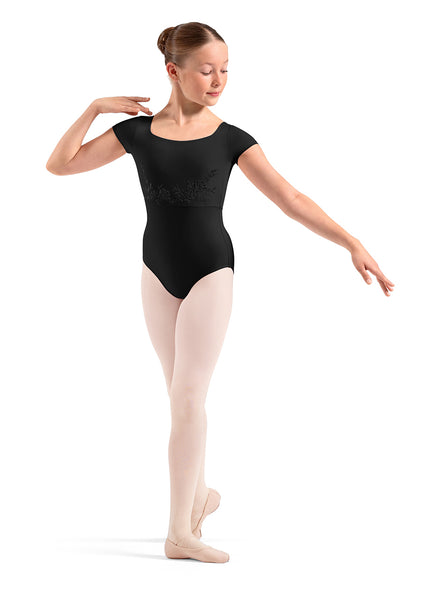 M20013C Cap Sleeve Leotard
