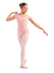 M20013C Cap Sleeve Leotard