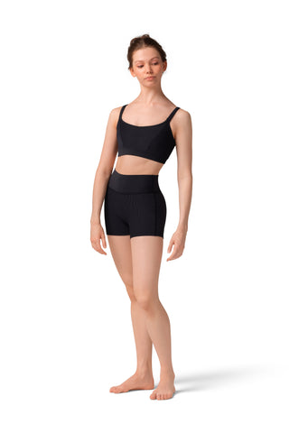 M90001L High Waist Shorts