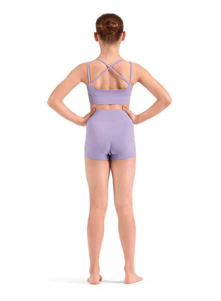 M30021C Double Strap Crop Top