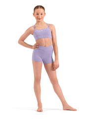 M30021C Double Strap Crop Top