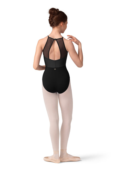 M40001LM Mesh Halter Leotard