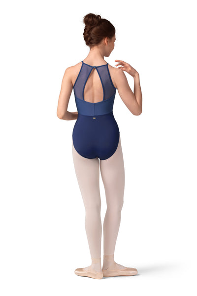 M40001LM Mesh Halter Leotard