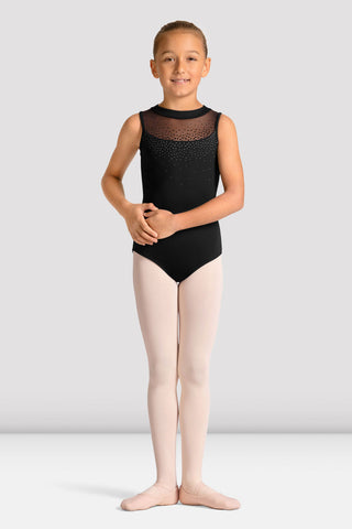 M40005C Mock Neck Leotard