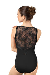 M4044LM Majesty Back Lace Tank Leotard