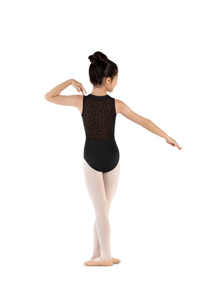 M495C Majesty Zip Front Leotard