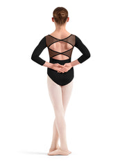 M60004C 3/4 Sleeve Leotard