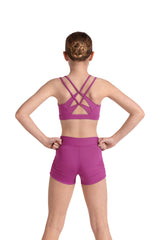 M30005C Double Strap Crop Top