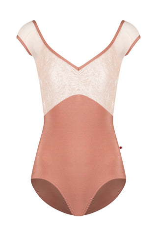 LUB878P Paulina High Neck Plus Leotard