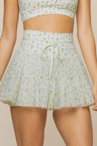 Pirouette Skort - Meadow
