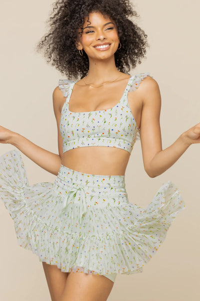 Pirouette Skort - Meadow