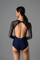 Megan Leotard Navy