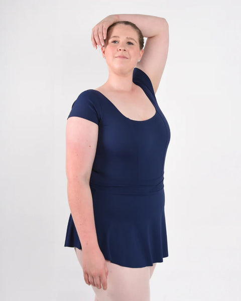 Mia Navy Leotard