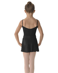 MS12CH Georgette Mock Wrap Skirt