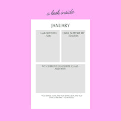 Dance Goals Workbook
