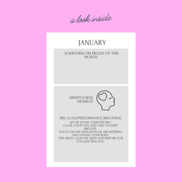 Dance Goals Workbook