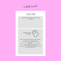 Dance Goals Workbook